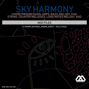 Sky Harmony - 4 Chords - 5 Notes-Chords - 16 Bars - Strict - D-sharp_Natural_Minor_Strict - Yeluj Pack