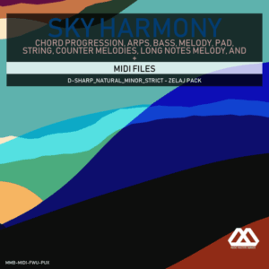 Sky Harmony - 4 Chords - 5 Notes-Chords - 16 Bars - Strict - D-sharp_Natural_Minor_Strict - Zelaj Pack