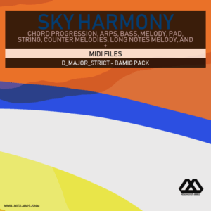 Sky Harmony - 4 Chords - 5 Notes-Chords - 16 Bars - Strict - D_Major_Strict - Bamig Pack