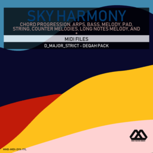 Sky Harmony - 4 Chords - 5 Notes-Chords - 16 Bars - Strict - D_Major_Strict - Deqah Pack