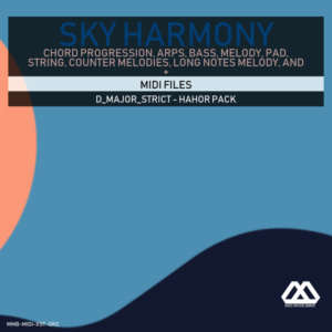 Sky Harmony - 4 Chords - 5 Notes-Chords - 16 Bars - Strict - D_Major_Strict - Hahor Pack