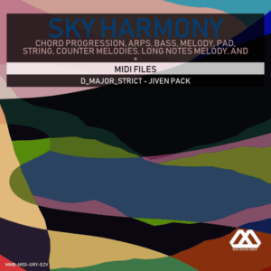 Sky Harmony - 4 Chords - 5 Notes-Chords - 16 Bars - Strict - D_Major_Strict - Jiven Pack