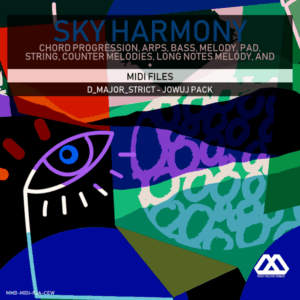 Sky Harmony - 4 Chords - 5 Notes-Chords - 16 Bars - Strict - D_Major_Strict - Jowuj Pack