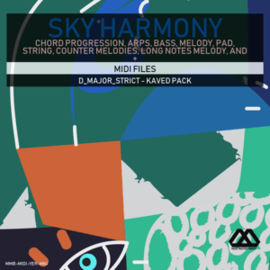 Sky Harmony - 4 Chords - 5 Notes-Chords - 16 Bars - Strict - D_Major_Strict - Kaved Pack
