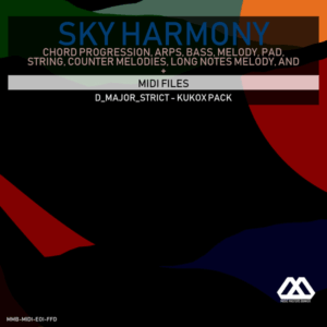 Sky Harmony - 4 Chords - 5 Notes-Chords - 16 Bars - Strict - D_Major_Strict - Kukox Pack