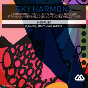 Sky Harmony - 4 Chords - 5 Notes-Chords - 16 Bars - Strict - D_Major_Strict - Norag Pack