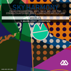 Sky Harmony - 4 Chords - 5 Notes-Chords - 16 Bars - Strict - D_Major_Strict - Pedog Pack