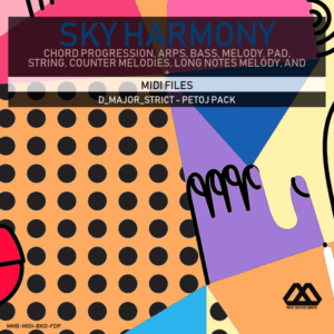 Sky Harmony - 4 Chords - 5 Notes-Chords - 16 Bars - Strict - D_Major_Strict - Petoj Pack