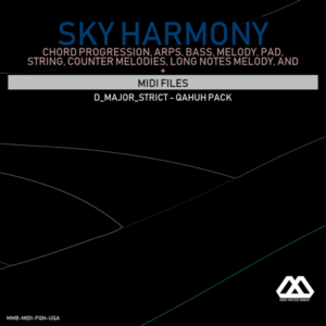 Sky Harmony - 4 Chords - 5 Notes-Chords - 16 Bars - Strict - D_Major_Strict - Qahuh Pack