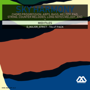 Sky Harmony - 4 Chords - 5 Notes-Chords - 16 Bars - Strict - D_Major_Strict - Tolut Pack