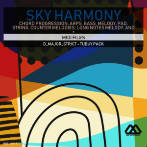 Sky Harmony - 4 Chords - 5 Notes-Chords - 16 Bars - Strict - D_Major_Strict - Tubuy Pack