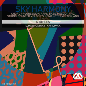 Sky Harmony - 4 Chords - 5 Notes-Chords - 16 Bars - Strict - D_Major_Strict - Vacil Pack