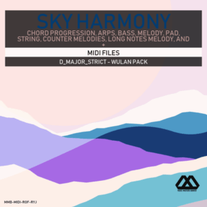 Sky Harmony - 4 Chords - 5 Notes-Chords - 16 Bars - Strict - D_Major_Strict - Wulan Pack