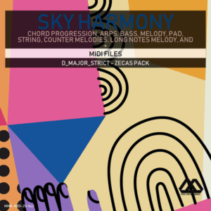Sky Harmony - 4 Chords - 5 Notes-Chords - 16 Bars - Strict - D_Major_Strict - Zecas Pack