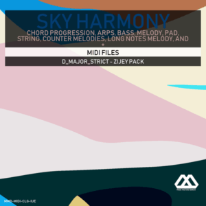 Sky Harmony - 4 Chords - 5 Notes-Chords - 16 Bars - Strict - D_Major_Strict - Zijey Pack