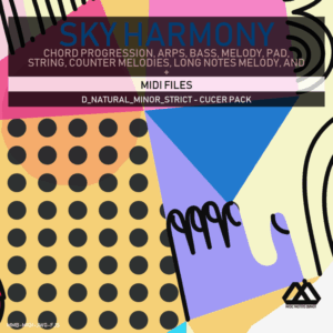 Sky Harmony - 4 Chords - 5 Notes-Chords - 16 Bars - Strict - D_Natural_Minor_Strict - Cucer Pack