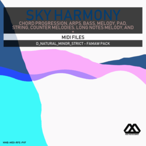 Sky Harmony - 4 Chords - 5 Notes-Chords - 16 Bars - Strict - D_Natural_Minor_Strict - Famaw Pack