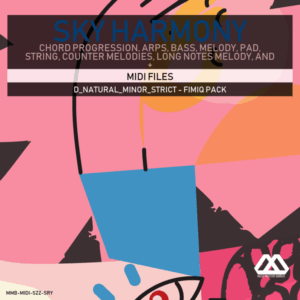 Sky Harmony - 4 Chords - 5 Notes-Chords - 16 Bars - Strict - D_Natural_Minor_Strict - Fimiq Pack