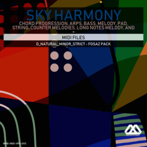 Sky Harmony - 4 Chords - 5 Notes-Chords - 16 Bars - Strict - D_Natural_Minor_Strict - Fosaz Pack