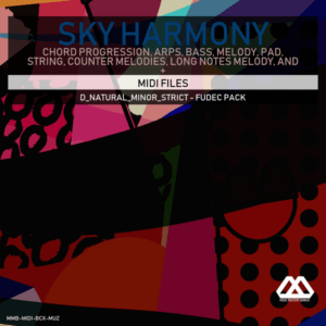 Sky Harmony - 4 Chords - 5 Notes-Chords - 16 Bars - Strict - D_Natural_Minor_Strict - Fudec Pack