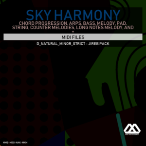 Sky Harmony - 4 Chords - 5 Notes-Chords - 16 Bars - Strict - D_Natural_Minor_Strict - Jireb Pack