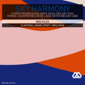 Sky Harmony - 4 Chords - 5 Notes-Chords - 16 Bars - Strict - D_Natural_Minor_Strict - Mifil Pack