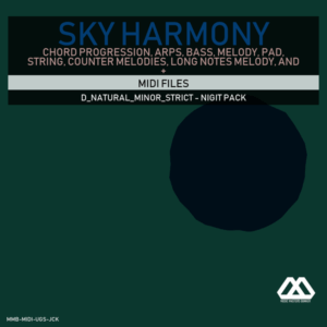 Sky Harmony - 4 Chords - 5 Notes-Chords - 16 Bars - Strict - D_Natural_Minor_Strict - Nigit Pack