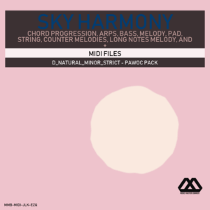 Sky Harmony - 4 Chords - 5 Notes-Chords - 16 Bars - Strict - D_Natural_Minor_Strict - Pawoc Pack