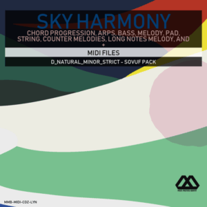 Sky Harmony - 4 Chords - 5 Notes-Chords - 16 Bars - Strict - D_Natural_Minor_Strict - Sovuf Pack