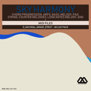 Sky Harmony - 4 Chords - 5 Notes-Chords - 16 Bars - Strict - D_Natural_Minor_Strict - Wujaf Pack
