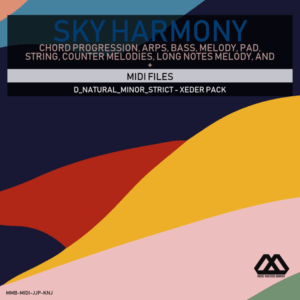 Sky Harmony - 4 Chords - 5 Notes-Chords - 16 Bars - Strict - D_Natural_Minor_Strict - Xeder Pack