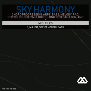Sky Harmony - 4 Chords - 5 Notes-Chords - 16 Bars - Strict - E_Major_Strict - Cozoj Pack
