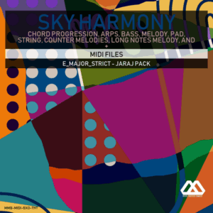 Sky Harmony - 4 Chords - 5 Notes-Chords - 16 Bars - Strict - E_Major_Strict - Jaraj Pack