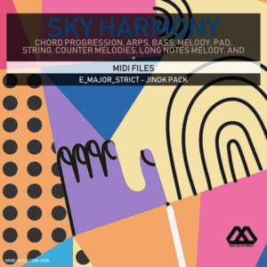 Sky Harmony - 4 Chords - 5 Notes-Chords - 16 Bars - Strict - E_Major_Strict - Jinok Pack