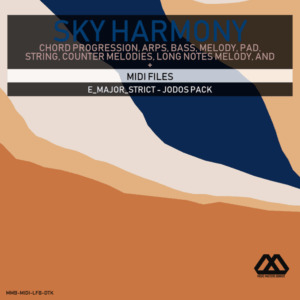 Sky Harmony - 4 Chords - 5 Notes-Chords - 16 Bars - Strict - E_Major_Strict - Jodos Pack