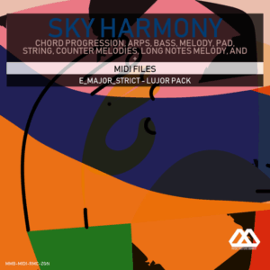 Sky Harmony - 4 Chords - 5 Notes-Chords - 16 Bars - Strict - E_Major_Strict - Lujor Pack
