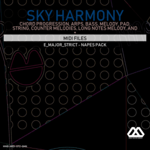 Sky Harmony - 4 Chords - 5 Notes-Chords - 16 Bars - Strict - E_Major_Strict - Napes Pack
