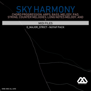 Sky Harmony - 4 Chords - 5 Notes-Chords - 16 Bars - Strict - E_Major_Strict - Nuyaf Pack