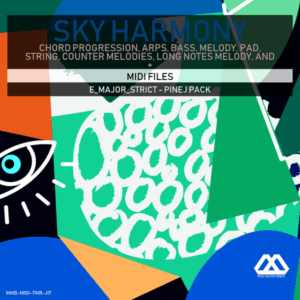 Sky Harmony - 4 Chords - 5 Notes-Chords - 16 Bars - Strict - E_Major_Strict - Pinej Pack