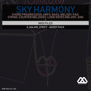 Sky Harmony - 4 Chords - 5 Notes-Chords - 16 Bars - Strict - E_Major_Strict - Qozef Pack