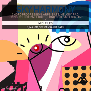 Sky Harmony - 4 Chords - 5 Notes-Chords - 16 Bars - Strict - E_Major_Strict - Sakut Pack
