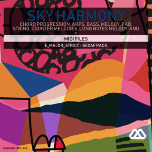 Sky Harmony - 4 Chords - 5 Notes-Chords - 16 Bars - Strict - E_Major_Strict - Sexaf Pack
