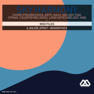 Sky Harmony - 4 Chords - 5 Notes-Chords - 16 Bars - Strict - E_Major_Strict - Wagow Pack