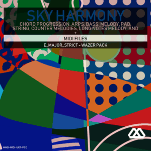 Sky Harmony - 4 Chords - 5 Notes-Chords - 16 Bars - Strict - E_Major_Strict - Wazer Pack