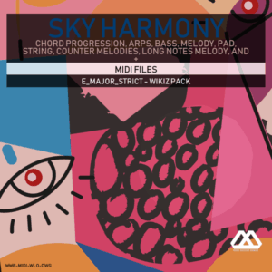 Sky Harmony - 4 Chords - 5 Notes-Chords - 16 Bars - Strict - E_Major_Strict - Wikiz Pack
