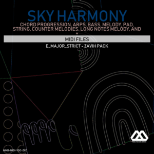 Sky Harmony - 4 Chords - 5 Notes-Chords - 16 Bars - Strict - E_Major_Strict - Zavih Pack