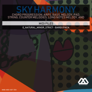 Sky Harmony - 4 Chords - 5 Notes-Chords - 16 Bars - Strict - E_Natural_Minor_Strict - Barex Pack