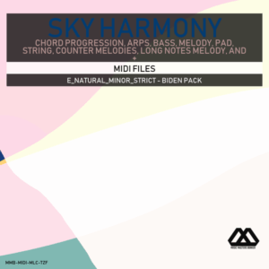 Sky Harmony - 4 Chords - 5 Notes-Chords - 16 Bars - Strict - E_Natural_Minor_Strict - Biden Pack