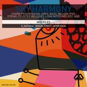 Sky Harmony - 4 Chords - 5 Notes-Chords - 16 Bars - Strict - E_Natural_Minor_Strict - Biyir Pack