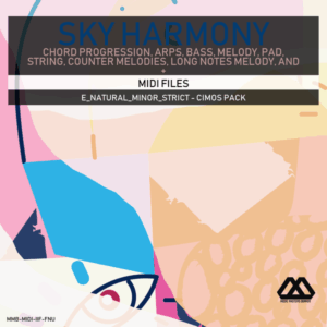 Sky Harmony - 4 Chords - 5 Notes-Chords - 16 Bars - Strict - E_Natural_Minor_Strict - Cimos Pack